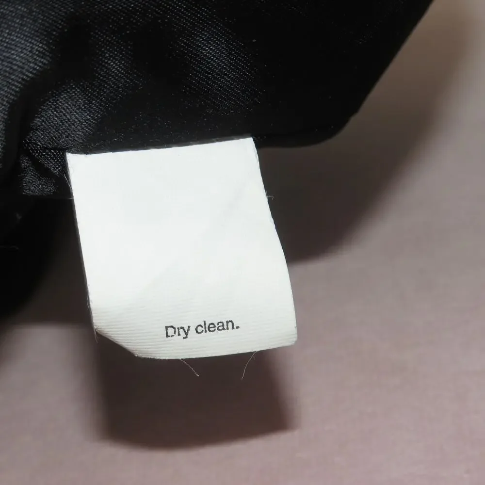 J. Crew Black Classic Longline Tailored Peacoat - Picture 8 of 8